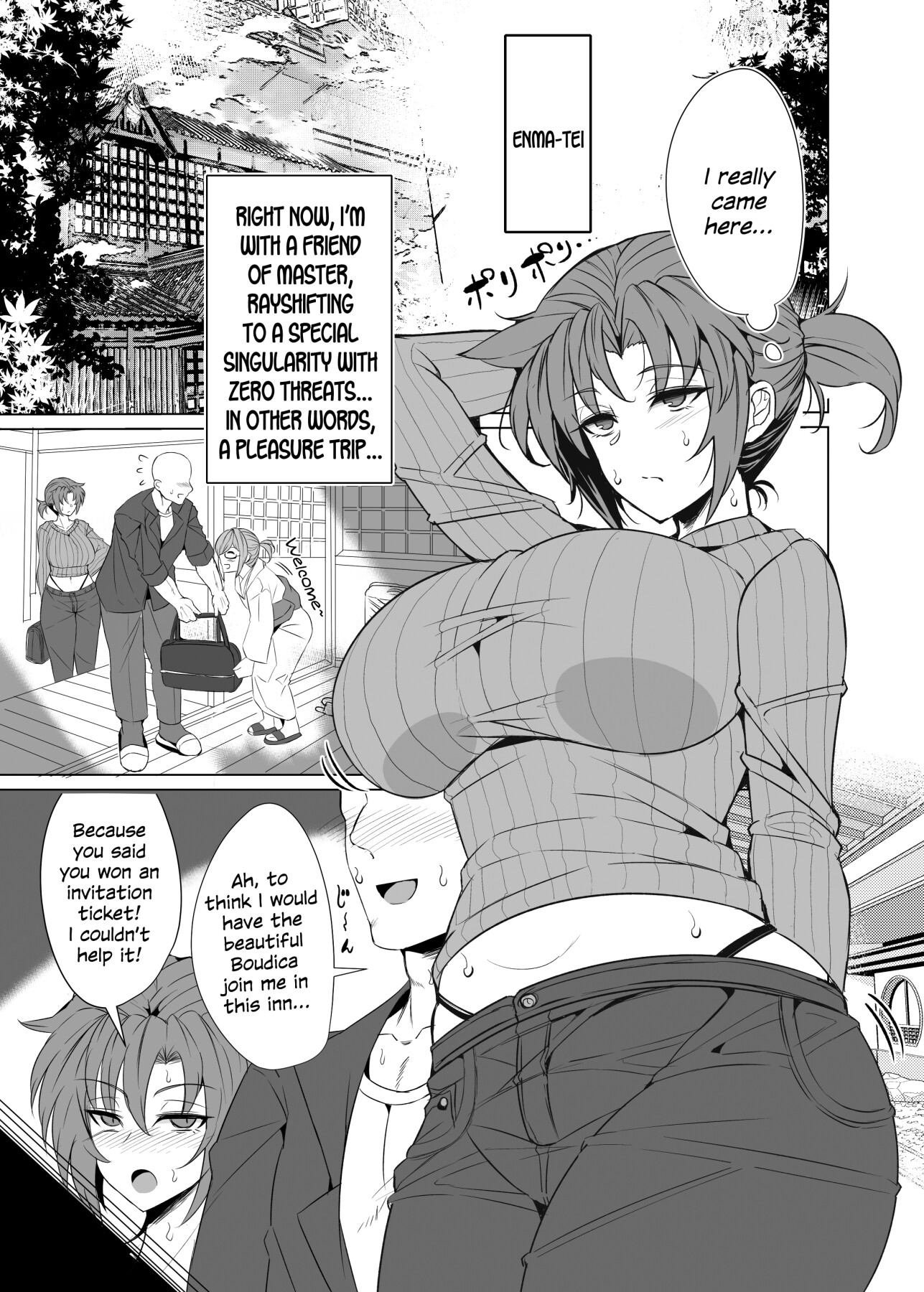Hentai Manga Comic-True Boudica Mama and Steamy Sex-Read-2